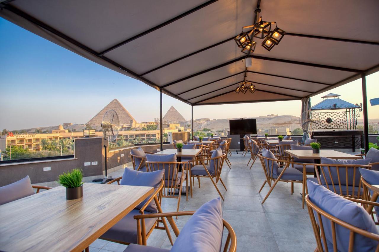 Nozol Pyramids Hotel And Spa Kafret el-Gabal Exterior foto